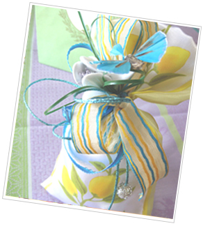 「フランスリボンでつくるSpring Sachet」レッスン開催!